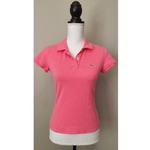 [NWOT] Lacoste Bright Rose Polo